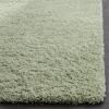 SAFAVIEH Laguna Shag Collection Area Rug – 8′ x 10′, Sand, Solid Design, Non-Shedding & Easy Care, 2-inch Thick Ideal for High Traffic Areas in Living Room, Bedroom (SGL303C)(Light Sage)