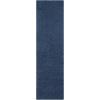 SAFAVIEH Laguna Shag Collection Area Rug – 8′ x 10′, Sand, Solid Design, Non-Shedding & Easy Care, 2-inch Thick Ideal for High Traffic Areas in Living Room, Bedroom (SGL303C)(Blue)