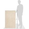 SAFAVIEH Laguna Shag Collection Area Rug – 8′ x 10′, Sand, Solid Design, Non-Shedding & Easy Care, 2-inch Thick Ideal for High Traffic Areas in Living Room, Bedroom (SGL303C)(Beige)
