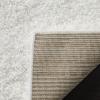 SAFAVIEH Laguna Shag Collection Area Rug – 8′ x 10′, Sand, Solid Design, Non-Shedding & Easy Care, 2-inch Thick Ideal for High Traffic Areas in Living Room, Bedroom (SGL303C)(White)