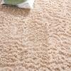 SAFAVIEH Rainbow Shag Collection Area Rug – 8′ x 10′, Grey, Slip Resistant, Non-Shedding & Easy Care, 1.6-inch Thick, Ideal for Living Room, Bedroom, Home Office, Dining Space (RBO101F-8)(Beige)