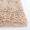 SAFAVIEH Rainbow Shag Collection Area Rug – 8′ x 10′, Grey, Slip Resistant, Non-Shedding & Easy Care, 1.6-inch Thick, Ideal for Living Room, Bedroom, Home Office, Dining Space (RBO101F-8)(Beige)