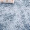 SAFAVIEH Rainbow Shag Collection Area Rug – 8′ x 10′, Light Beige, Slip Resistant, Non-Shedding & Easy Care, 1.6-inch Thick, Ideal for Living Room, Bedroom, Home Office, Dining Space (RBO100A-8)(Light Grey)