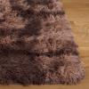 SAFAVIEH Rainbow Shag Collection Area Rug – 8′ x 10′, Light Beige, Slip Resistant, Non-Shedding & Easy Care, 1.6-inch Thick, Ideal for Living Room, Bedroom, Home Office, Dining Space (RBO100A-8)(Brown)