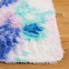 SAFAVIEH Rainbow Shag Collection Area Rug – 8′ x 10′, Light Beige, Slip Resistant, Non-Shedding & Easy Care, 1.6-inch Thick, Ideal for Living Room, Bedroom, Home Office, Dining Space (RBO100A-8)(Rainbow/Multi)