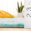 SAFAVIEH Rainbow Shag Collection Area Rug – 8′ x 10′, Light Beige, Slip Resistant, Non-Shedding & Easy Care, 1.6-inch Thick, Ideal for Living Room, Bedroom, Home Office, Dining Space (RBO100A-8)(Rainbow/Multi)