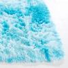 SAFAVIEH Rainbow Shag Collection Area Rug – 8′ x 10′, Light Beige, Slip Resistant, Non-Shedding & Easy Care, 1.6-inch Thick, Ideal for Living Room, Bedroom, Home Office, Dining Space (RBO100A-8)(Aqua)