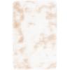 SAFAVIEH Rainbow Shag Collection Area Rug – 8′ x 10′, Light Beige, Slip Resistant, Non-Shedding & Easy Care, 1.6-inch Thick, Ideal for Living Room, Bedroom, Home Office, Dining Space (RBO100A-8)(Light Beige)