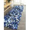 SAFAVIEH Rio Shag Collection Area Rug – 5′ x 8′, Green & Multi, Handmade Decorative, 3.5-inch Thick Ideal for High Traffic Areas in Living Room, Bedroom (SG951A)(Navy/Multi)