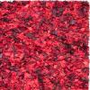 SAFAVIEH Rio Shag Collection Area Rug – 5′ x 8′, Green & Multi, Handmade Decorative, 3.5-inch Thick Ideal for High Traffic Areas in Living Room, Bedroom (SG951A)(Red/Multi)