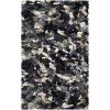 SAFAVIEH Rio Shag Collection Area Rug – 5′ x 8′, Green & Multi, Handmade Decorative, 3.5-inch Thick Ideal for High Traffic Areas in Living Room, Bedroom (SG951A)(Dark Grey/Multi)