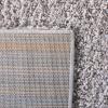 SAFAVIEH Venus Shag Collection Area Rug – 5’3″ x 7’6″, Green, Non-Shedding & Easy Care, 1.8-inch Thick Ideal for High Traffic Areas in Living Room, Bedroom (VNS520Y)(Light Grey)