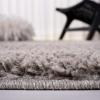 SAFAVIEH Venus Shag Collection Area Rug – 5’3″ x 7’6″, Green, Non-Shedding & Easy Care, 1.8-inch Thick Ideal for High Traffic Areas in Living Room, Bedroom (VNS520Y)(Taupe)