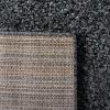 SAFAVIEH Venus Shag Collection Area Rug – 5’3″ x 7’6″, Green, Non-Shedding & Easy Care, 1.8-inch Thick Ideal for High Traffic Areas in Living Room, Bedroom (VNS520Y)(Dark Grey)