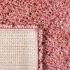 SAFAVIEH Venus Shag Collection Area Rug – 5’3″ x 7’6″, Green, Non-Shedding & Easy Care, 1.8-inch Thick Ideal for High Traffic Areas in Living Room, Bedroom (VNS520Y)(Pink)