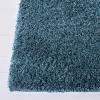 SAFAVIEH Venus Shag Collection Area Rug – 5’3″ x 7’6″, Green, Non-Shedding & Easy Care, 1.8-inch Thick Ideal for High Traffic Areas in Living Room, Bedroom (VNS520Y)(Blue)