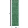 SAFAVIEH Venus Shag Collection Area Rug – 5’3″ x 7’6″, Green, Non-Shedding & Easy Care, 1.8-inch Thick Ideal for High Traffic Areas in Living Room, Bedroom (VNS520Y)(Green)