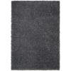 SAFAVIEH Area Rug 8×10 – August Shag Collection – Large – Beige, Solid Pattern, Non-Shedding & Easy Cleaning, Plush Thick Pile, Ideal for Living Room, Bedroom, Dining Space (AUG200D)(Charcoal)