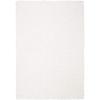 SAFAVIEH Area Rug 8×10 – August Shag Collection – Large – Beige, Solid Pattern, Non-Shedding & Easy Cleaning, Plush Thick Pile, Ideal for Living Room, Bedroom, Dining Space (AUG200D)(White)