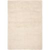 SAFAVIEH Area Rug 8×10 – Fontana Shag Collection – Large – Grey, Solid Pattern, Non-Shedding & Easy Cleaning, Ultra Plush Thick Pile, Ideal for Living Room, Bedroom, Dining Space (FNT800F)(Creme)