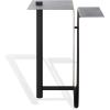 SAFAVIEH Couture Collection – Aldwyn Blue Metal Accent Table, Modern Fully Assembled Side Table (SFV6803C)(Black)