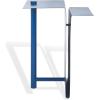 SAFAVIEH Couture Collection – Aldwyn Blue Metal Accent Table, Modern Fully Assembled Side Table (SFV6803C)(Blue)