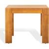 SAFAVIEH Couture Collection Nikole Natural Brown Rectangle Accent Table(Natural)