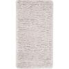 SAFAVIEH Flokati Shag Collection Area Rug – 6’7″ x 9′, Beige, Solid Design, Non-Shedding & Easy Care, 2.75-inch Thick Ideal for High Traffic Areas in Living Room, Bedroom (FLK950E)(Silver)
