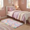 SAFAVIEH Rainbow Shag Collection Area Rug – 8′ x 10′, Light Beige, Slip Resistant, Non-Shedding & Easy Care, 1.6-inch Thick, Ideal for Living Room, Bedroom, Home Office, Dining Space (RBO100A-8)(Rainbow)