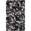 SAFAVIEH Rio Shag Collection Area Rug – 5′ x 8′, Green & Multi, Handmade Decorative, 3.5-inch Thick Ideal for High Traffic Areas in Living Room, Bedroom (SG951A)(Dark Grey/Multi)