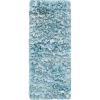SAFAVIEH Rio Shag Collection Area Rug – 5′ x 8′, Green & Multi, Handmade Decorative, 3.5-inch Thick Ideal for High Traffic Areas in Living Room, Bedroom (SG951A)(Sky)