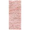 SAFAVIEH Rio Shag Collection Area Rug – 5′ x 8′, Green & Multi, Handmade Decorative, 3.5-inch Thick Ideal for High Traffic Areas in Living Room, Bedroom (SG951A)(Light Pink)