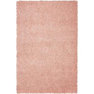 SAFAVIEH Area Rug 8×10 – August Shag Collection – Large – Beige, Solid Pattern, Non-Shedding & Easy Cleaning, Plush Thick Pile, Ideal for Living Room, Bedroom, Dining Space (AUG200D)(Rose)