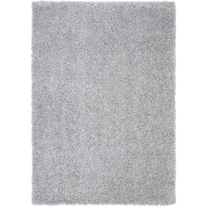 SAFAVIEH Area Rug 8×10 – August Shag Collection – Large – Beige, Solid Pattern, Non-Shedding & Easy Cleaning, Plush Thick Pile, Ideal for Living Room, Bedroom, Dining Space (AUG200D)(Silver)