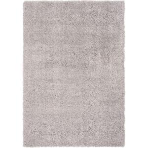 SAFAVIEH Area Rug 8×10 – Fontana Shag Collection – Large – Grey, Solid Pattern, Non-Shedding & Easy Cleaning, Ultra Plush Thick Pile, Ideal for Living Room, Bedroom, Dining Space (FNT800F)(Grey)