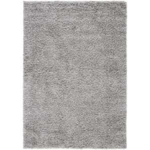 SAFAVIEH Venus Shag Collection Area Rug – 5’3″ x 7’6″, Green, Non-Shedding & Easy Care, 1.8-inch Thick Ideal for High Traffic Areas in Living Room, Bedroom (VNS520Y)(Grey)