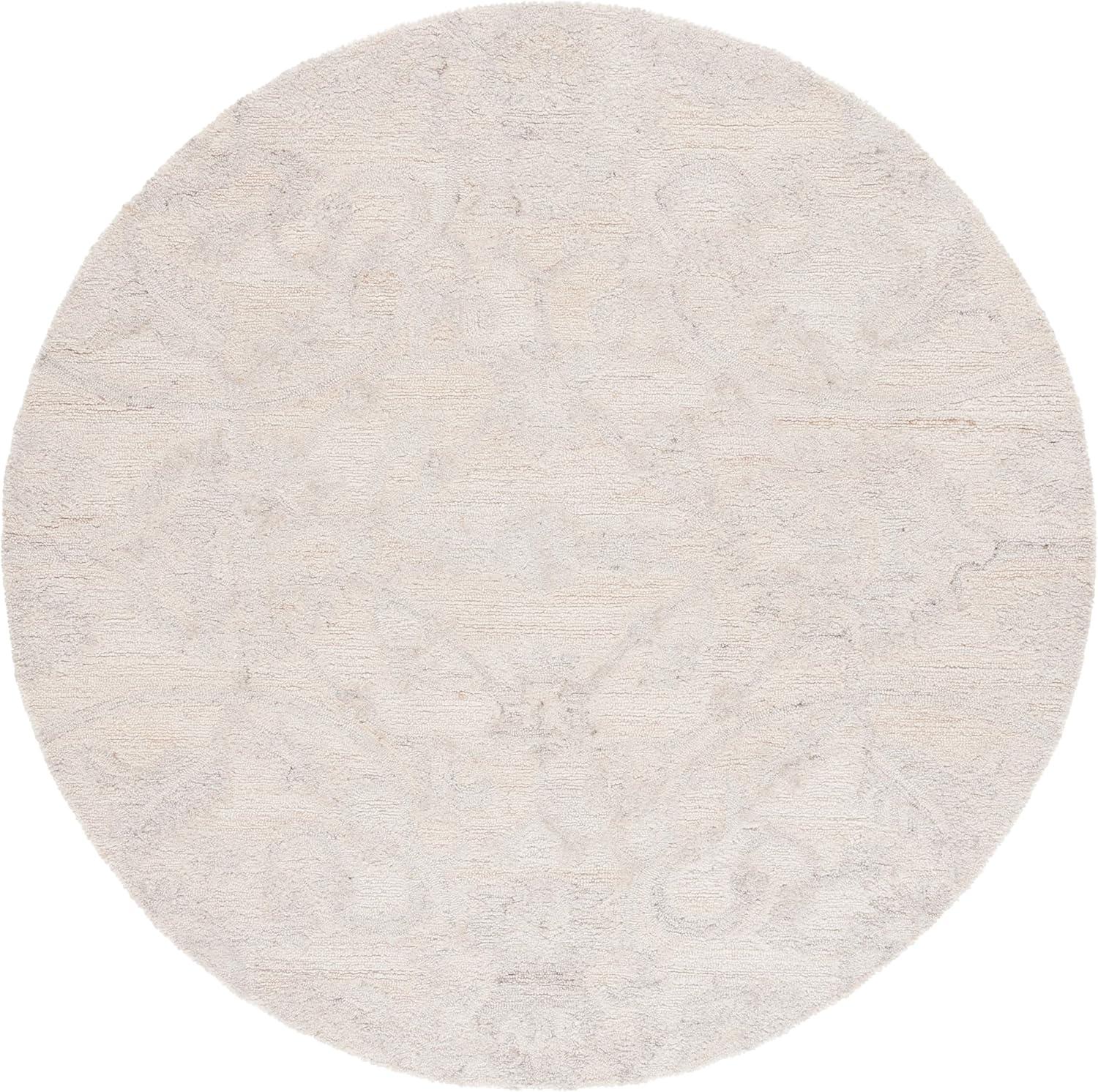 image:imageSAFAVIEH Area Rug 8x10 Anatolia Collection Large Beige amp Black Handmade Floral Scroll Design Ideal for Living Room Bedroom Office Dining Space AN401BIvory