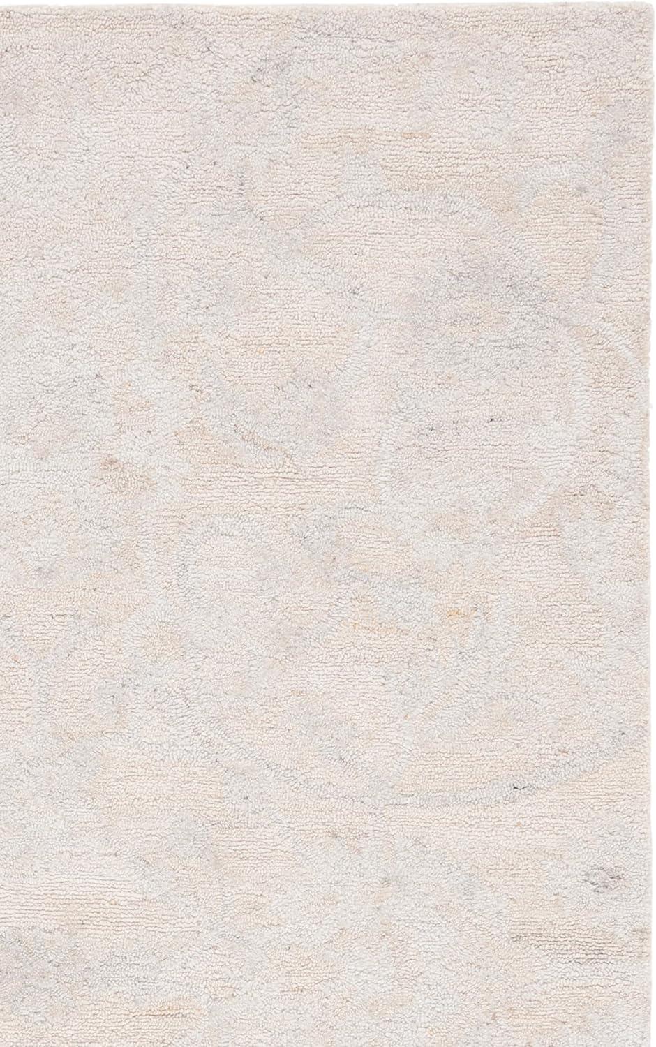 image:imageSAFAVIEH Area Rug 8x10 Anatolia Collection Large Beige amp Black Handmade Floral Scroll Design Ideal for Living Room Bedroom Office Dining Space AN401BIvory