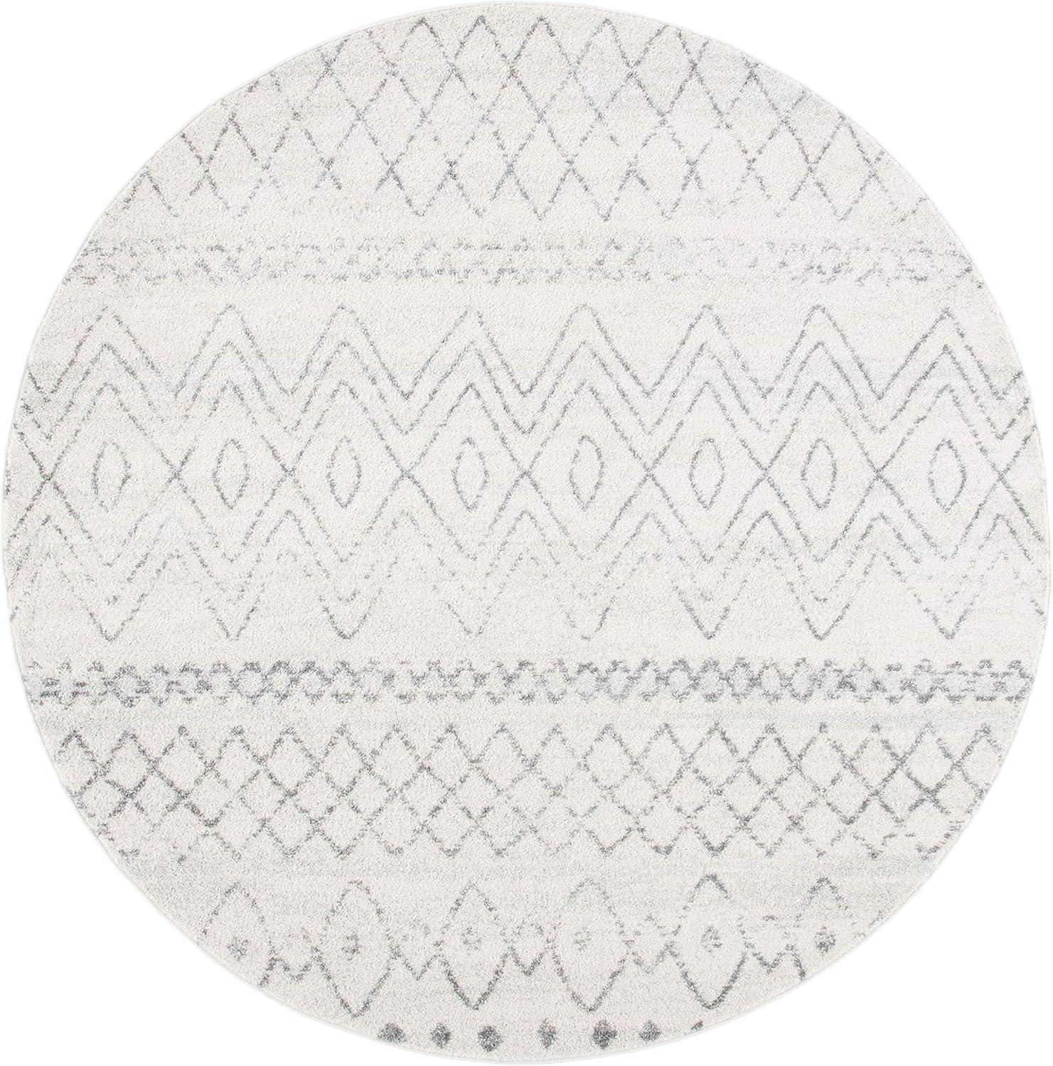 image:imageSAFAVIEH Area Rug 8x10 Madison Collection Large Ivory amp Dark Blue Moroccan Boho Distressed Design NonShedding amp Easy Cleaning Ideal for Living Room Bedroom Office Dining Space MAD798BIvoryCharcoal