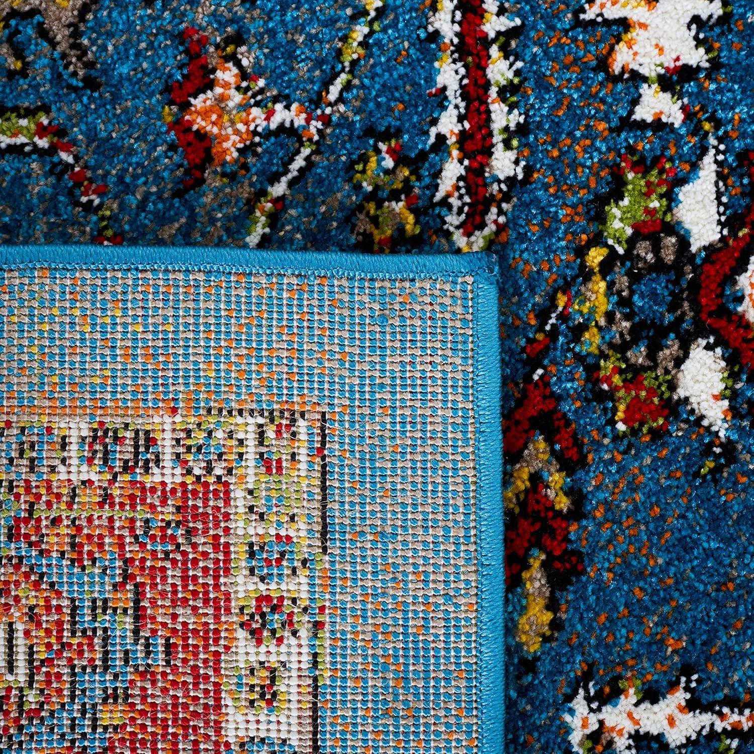 image:imageSAFAVIEH Area Rug 8x10 Vintage Hamadan Collection Large Blue amp Red Traditional Oriental Medallion Design NonShedding amp Easy Cleaning Ideal for Living Room Bedroom Dining Space VTH266MBlueRed