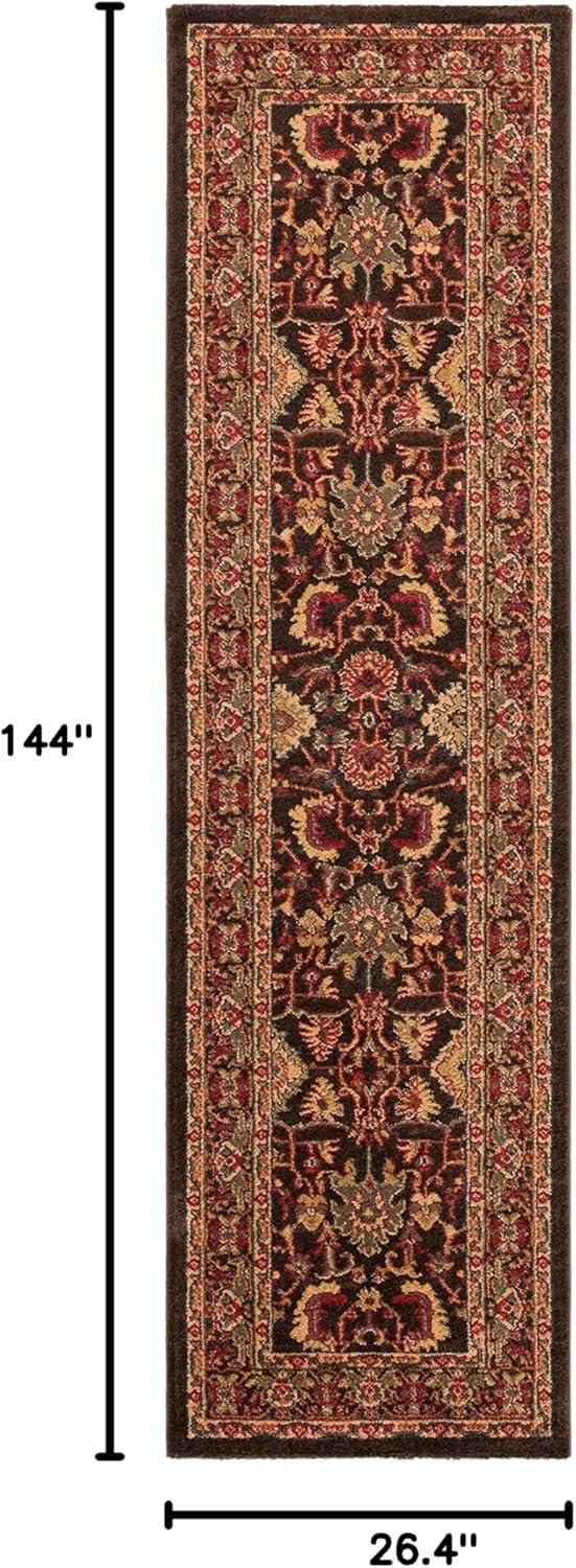 image:imageSAFAVIEH Mahal Collection 9 x 12 Beige Red MAH693B Traditional Oriental NonShedding Living Room Bedroom Dining Home Office Area RugBrownBeige