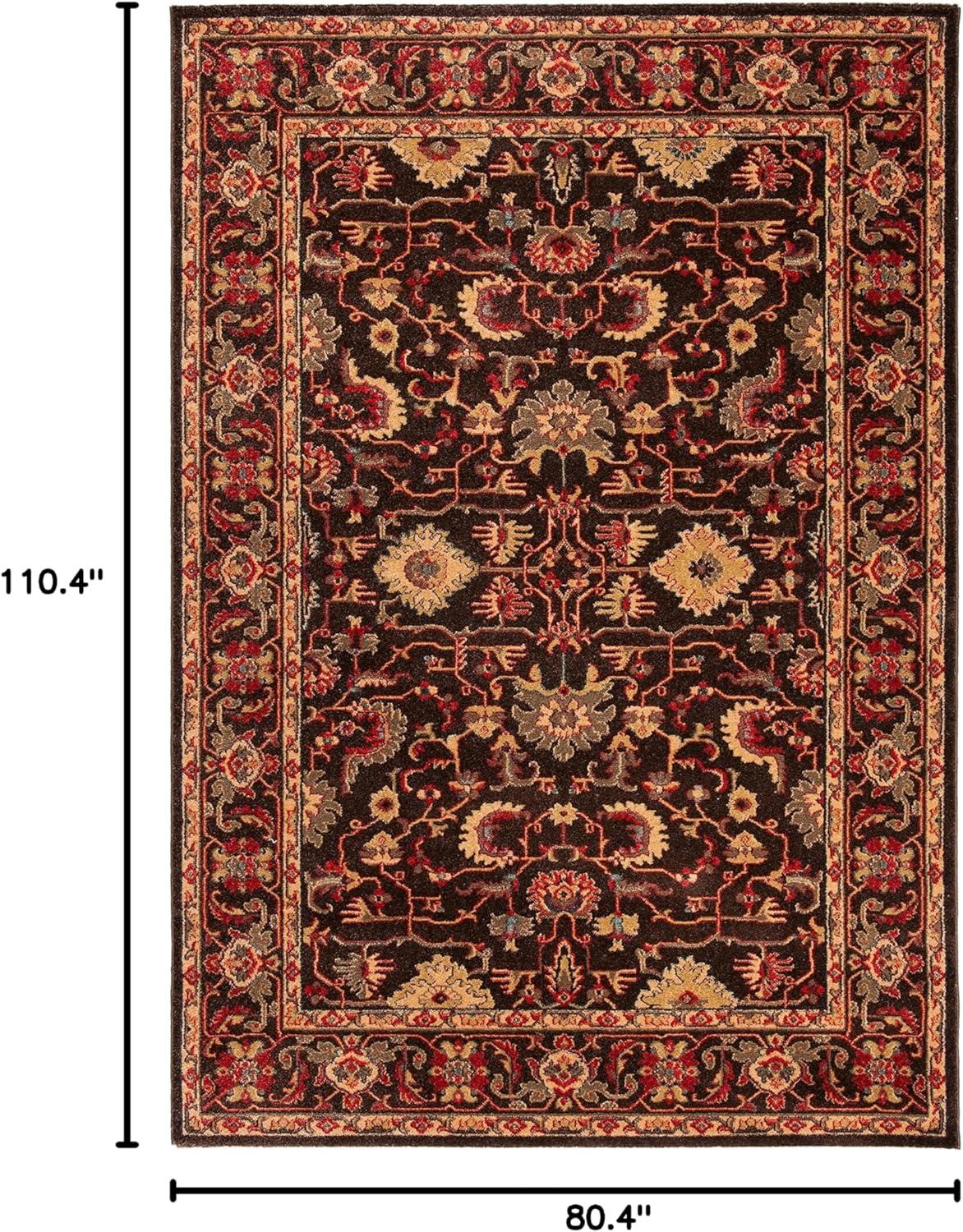 image:imageSAFAVIEH Mahal Collection 9 x 12 Beige Red MAH693B Traditional Oriental NonShedding Living Room Bedroom Dining Home Office Area RugBrownBeige