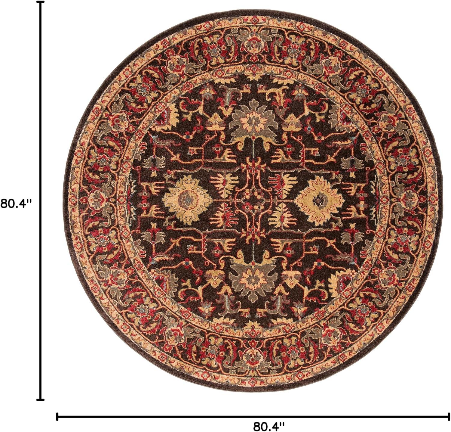 image:imageSAFAVIEH Mahal Collection 9 x 12 Beige Red MAH693B Traditional Oriental NonShedding Living Room Bedroom Dining Home Office Area RugBrownBeige