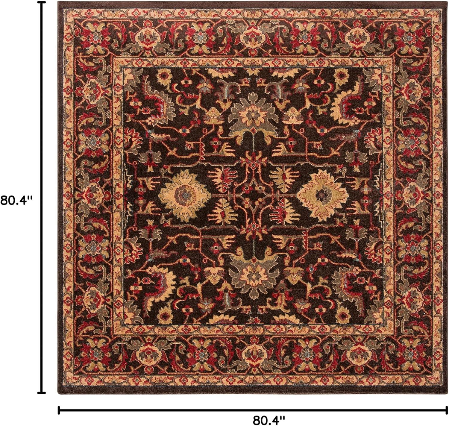 image:imageSAFAVIEH Mahal Collection 9 x 12 Beige Red MAH693B Traditional Oriental NonShedding Living Room Bedroom Dining Home Office Area RugBrownBeige
