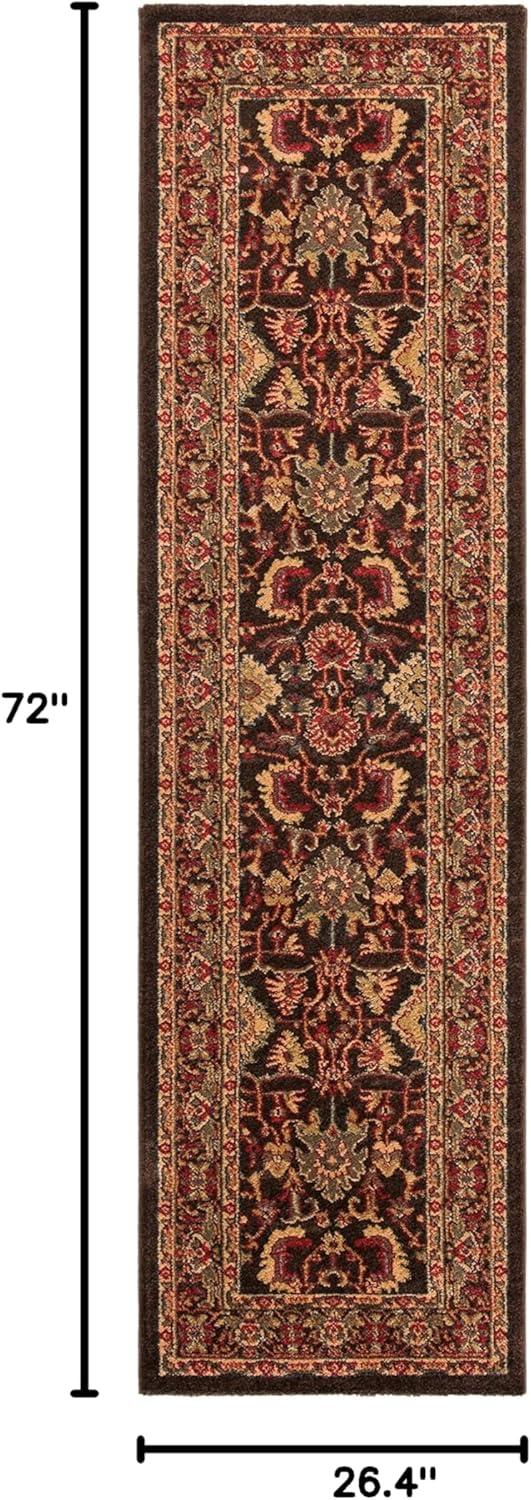 image:imageSAFAVIEH Mahal Collection 9 x 12 Beige Red MAH693B Traditional Oriental NonShedding Living Room Bedroom Dining Home Office Area RugBrownBeige