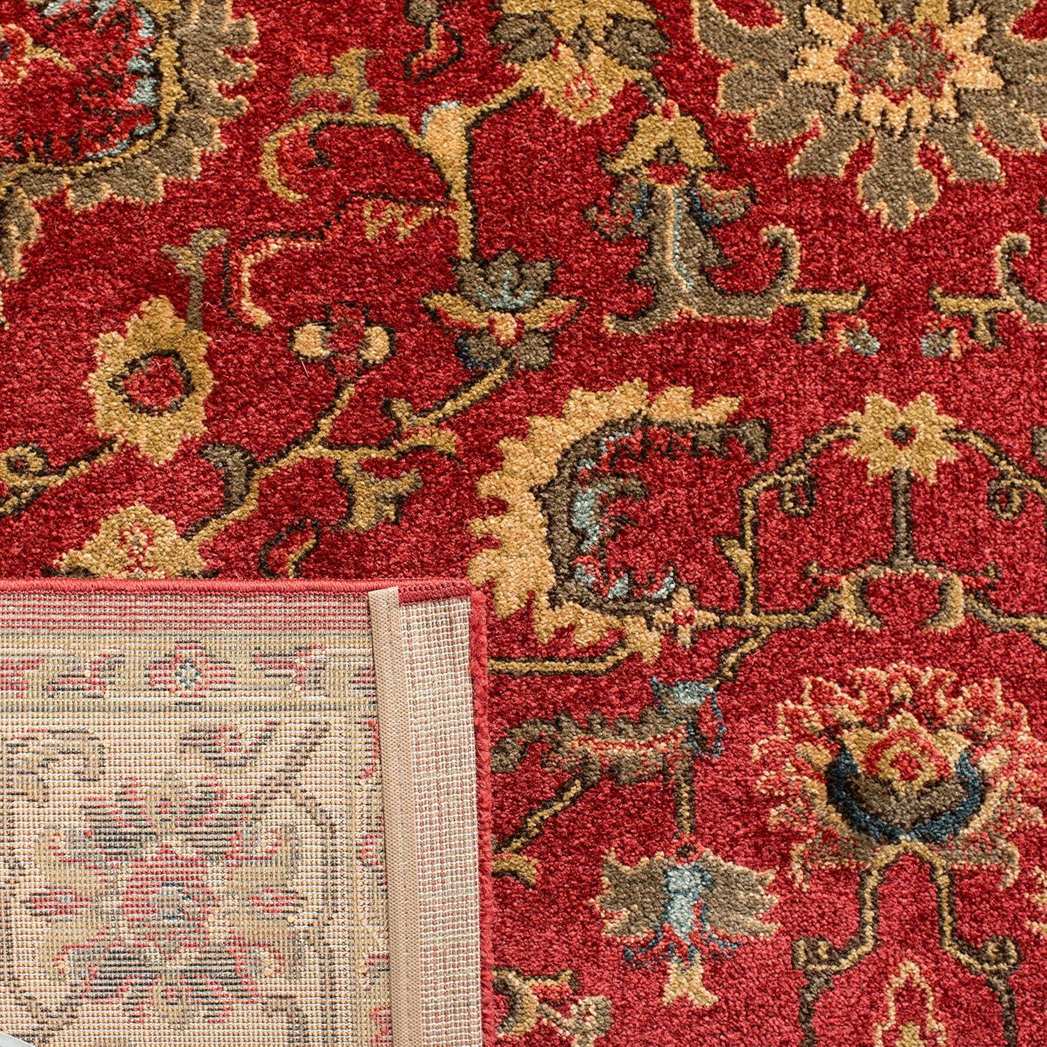 image:imageSAFAVIEH Mahal Collection 9 x 12 Beige Red MAH693B Traditional Oriental NonShedding Living Room Bedroom Dining Home Office Area RugRedBeige