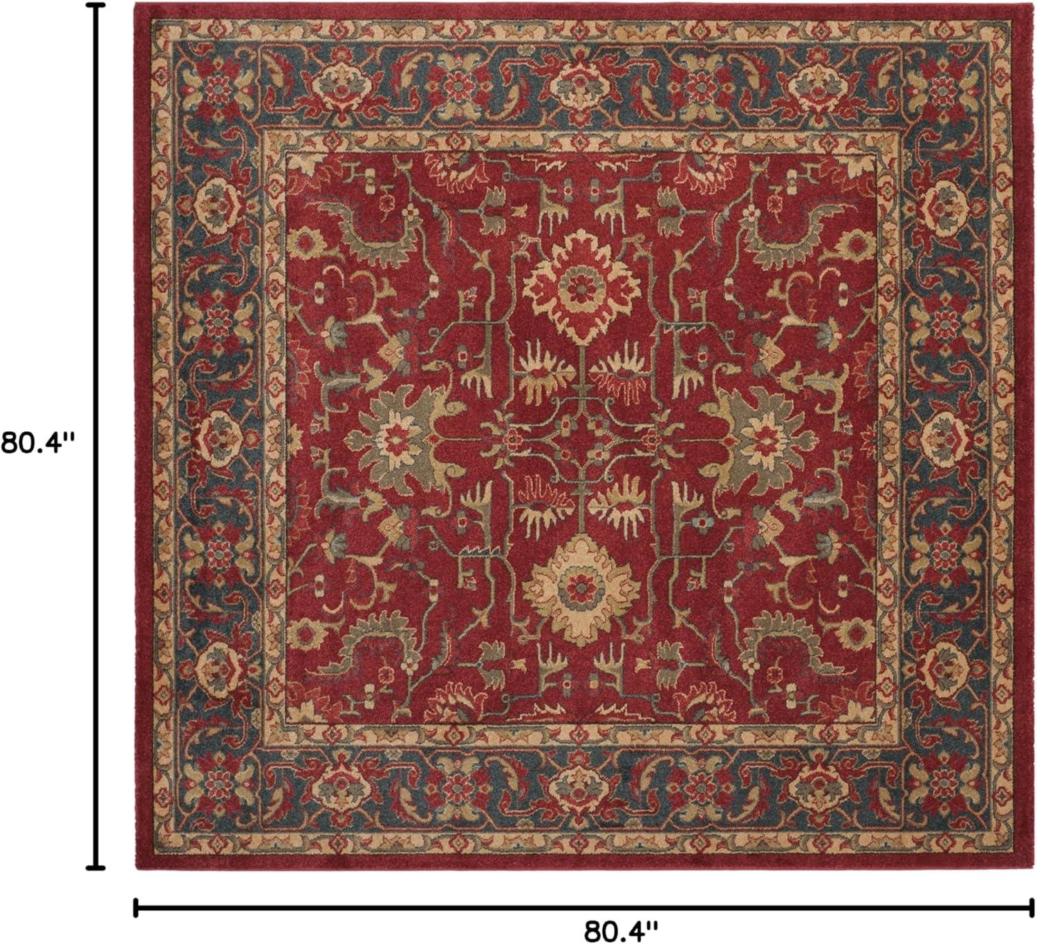 image:imageSAFAVIEH Mahal Collection Area Rug 51 x 77 Red amp Natural Traditional Oriental Design NonShedding amp Easy Care Ideal for High Traffic Areas in Living Room Bedroom MAH697ARedNatural