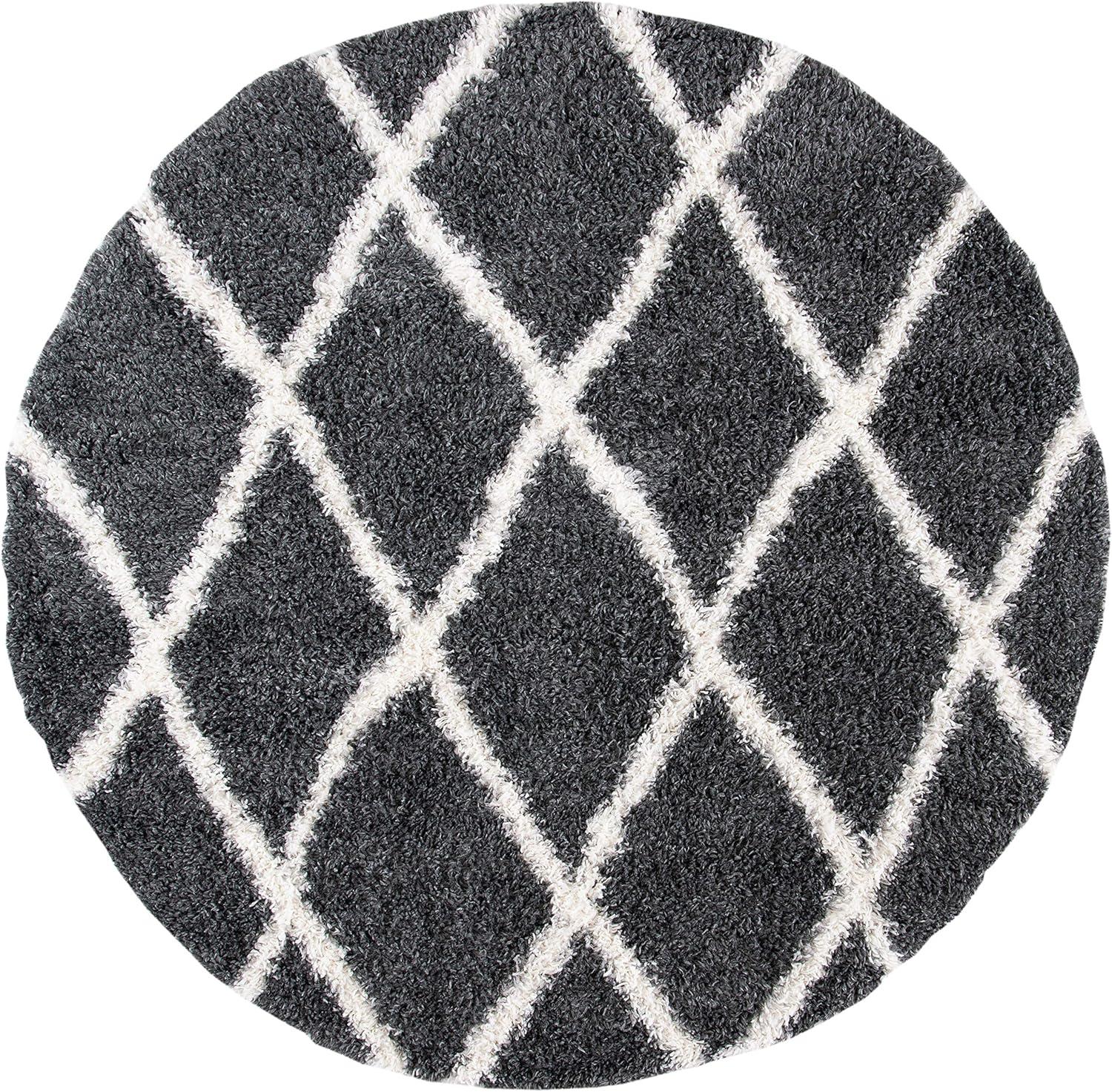 image:imageSAFAVIEH Moroccan Tassel Shag Collection Area Rug 53 x 76 Grey amp Ivory Boho Design NonShedding amp Easy Care 15inch Thick Ideal for High Traffic Areas in Living Room Bedroom MTS359FGreyIvory