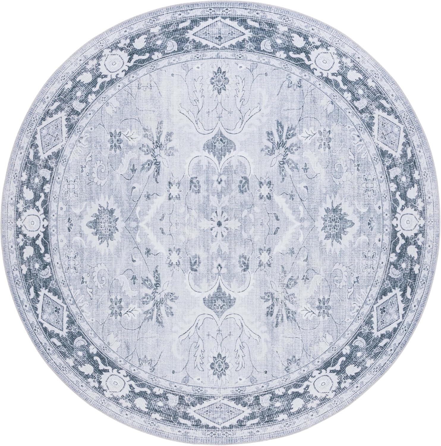 image:imageSAFAVIEH Washable Rug Arizona Collection 8 x 10 Light Grey amp Grey Green Slip Resistant amp Easy to Clean Ideal for Living Room Bedroom Home Office Dining Space ARZ118FLight GreyGrey Green