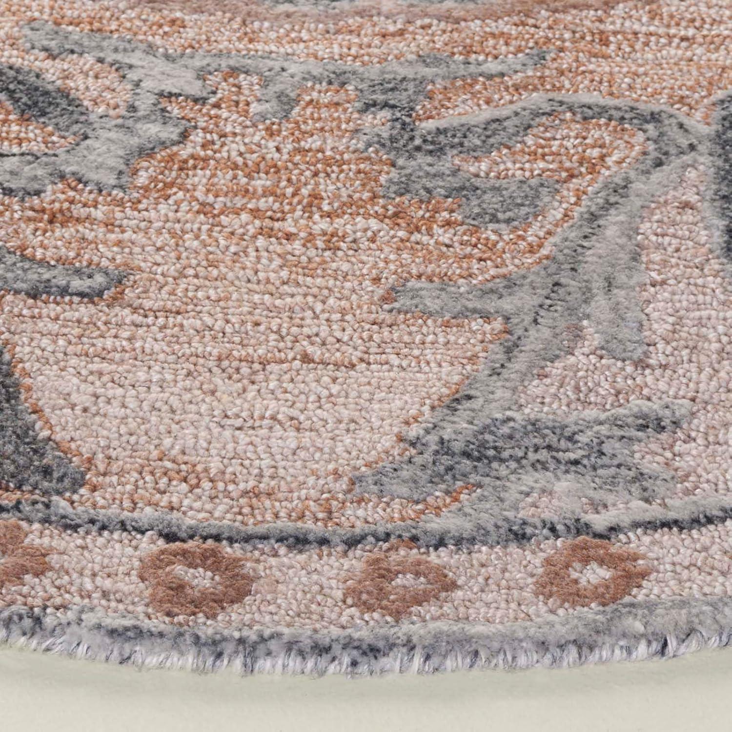 image:imageSafavieh Area Rug 8x10 Anatolia Collection Large Light Brown amp Grey Handmade Ideal for Living Room Bedroom Office Dining Space AN404TLight BrownGrey